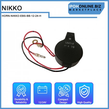 Nikko Back-Up Buzzer ONTZWB EBS-BB 12/24-H Nikko Back-Up Buzzer ONTZWB EBS-BB 12/24-H
